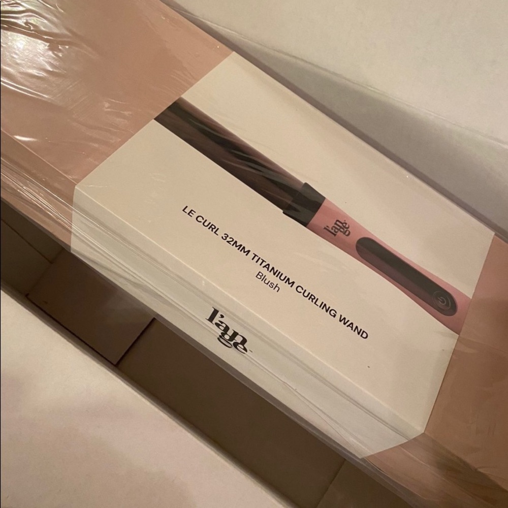 L’ange Le Curl 32MM Titanium Curling Wand (Blush)